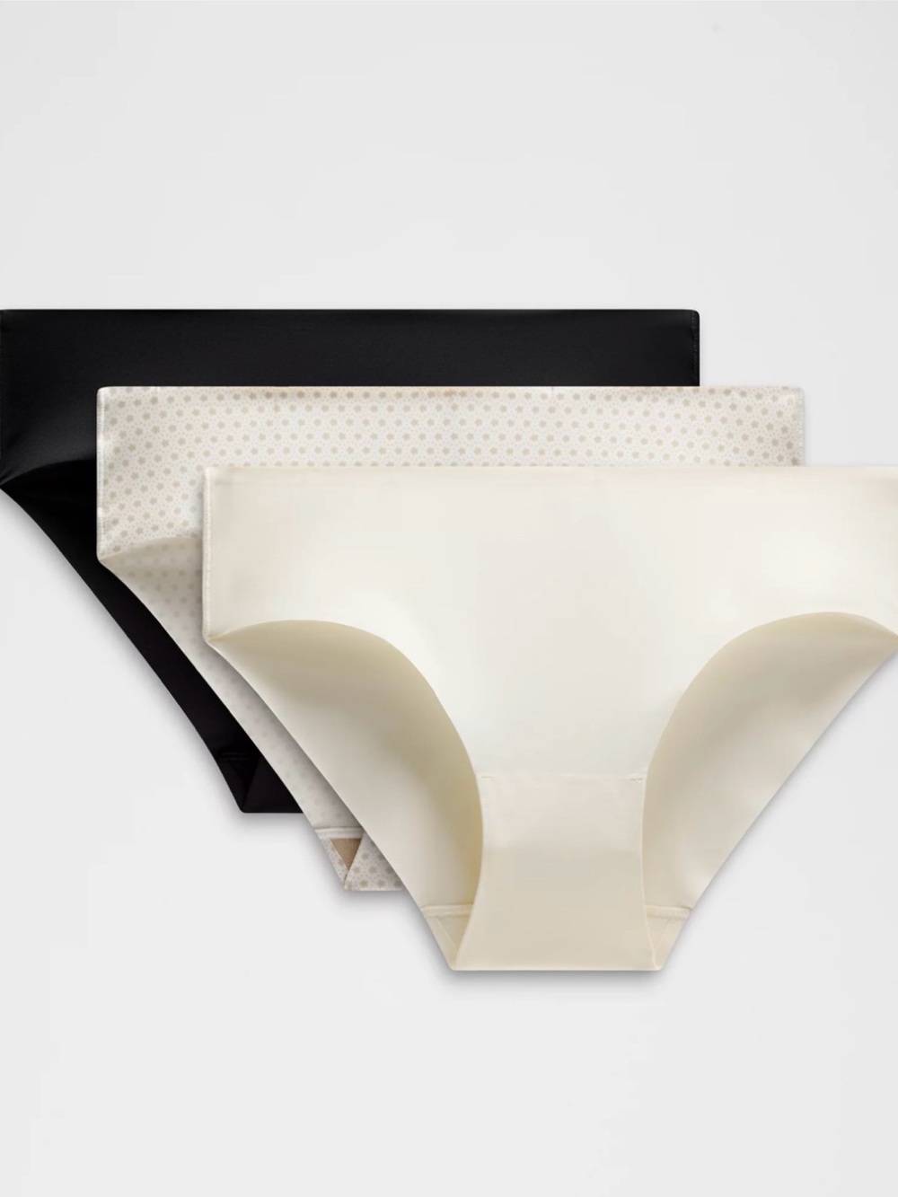 NWT lululemon athletica InvisiWear 3 pack Mid-Rise Bikini Underwear choose size